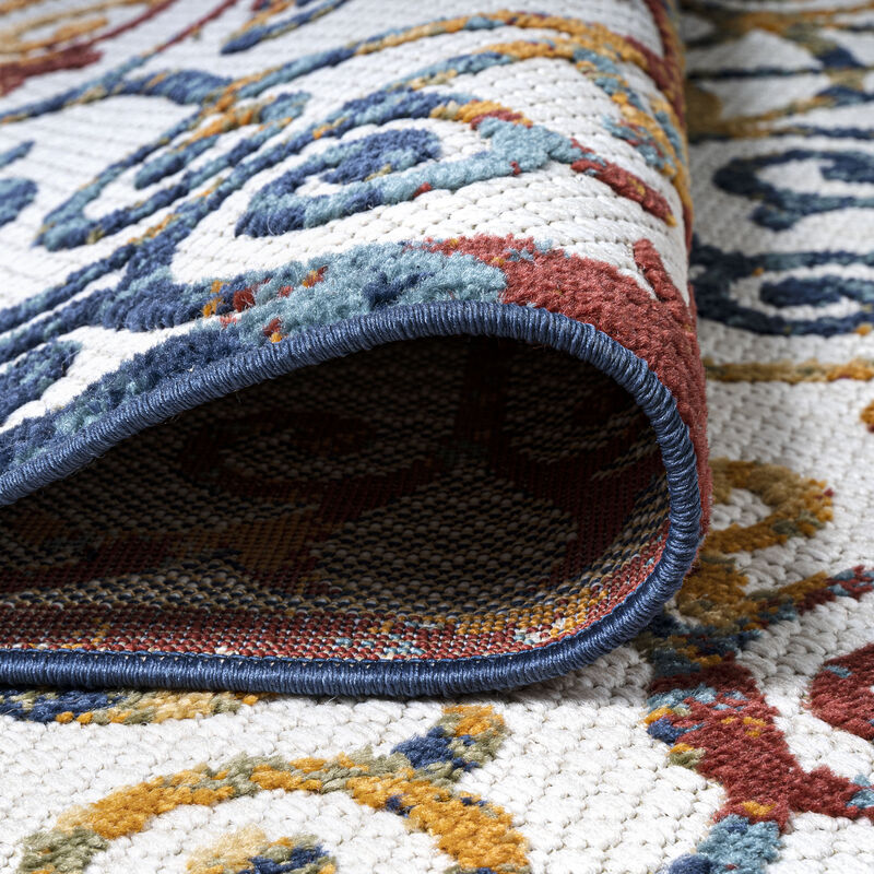 Atrani Scroll Trellis Indoor/Outdoor Area Rug
