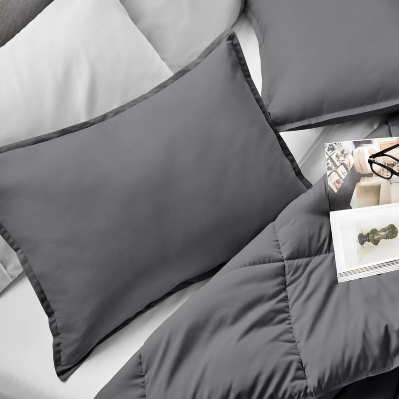 2 Pack Pillow Sham Covers (Pillows Not Included) image number 1