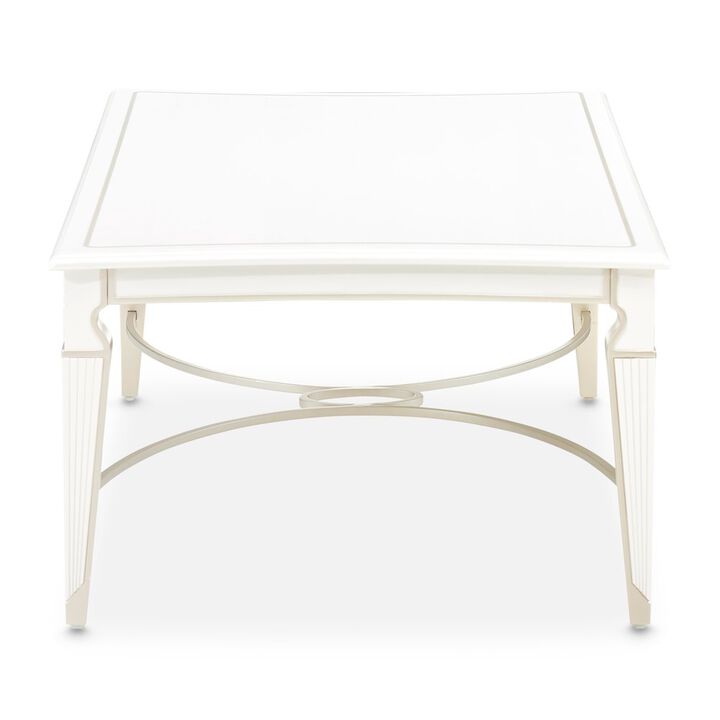 Michael Amini La Marisia Cocktail Table - Creamy Pearl