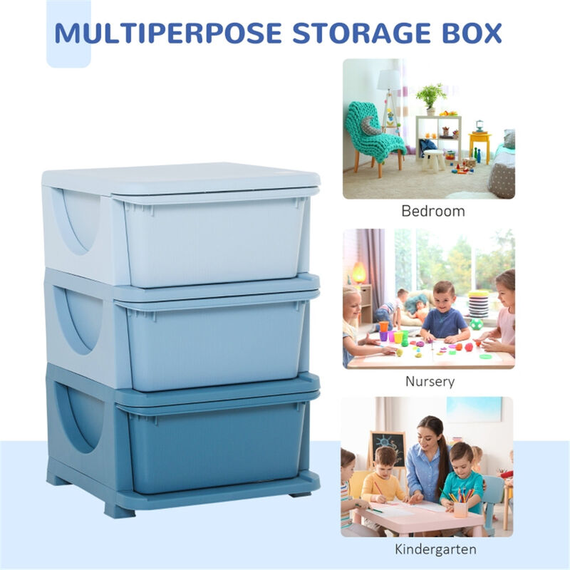 Kids Storage Unit Dresser &ndash; Stylish and Functional Organizer for Toys, Clothes, and Essentials
