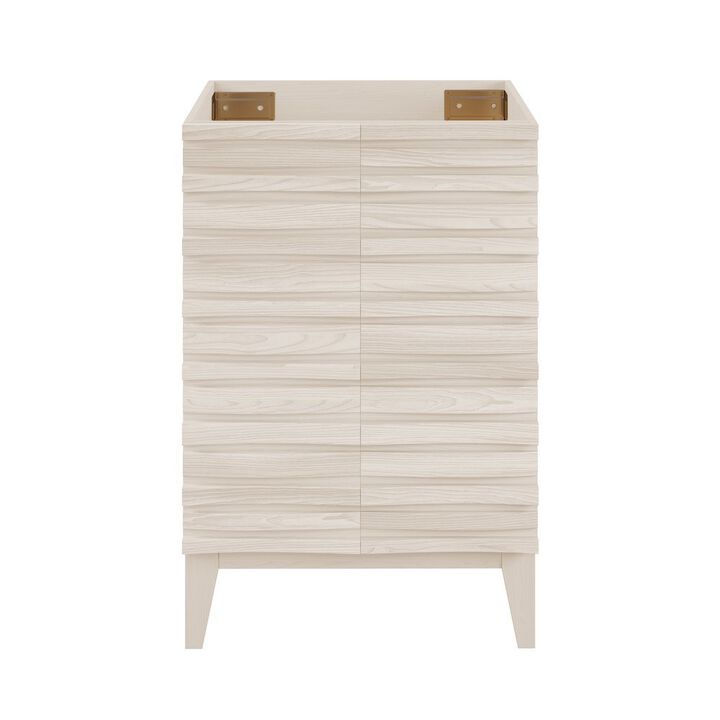 Cascade 24" Bathroom Vanity in Black Cabinet Only