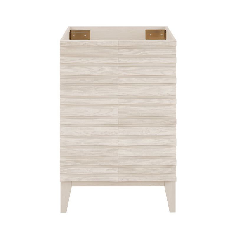 Cascade 24" Bathroom Vanity in Black Cabinet Only image number 0