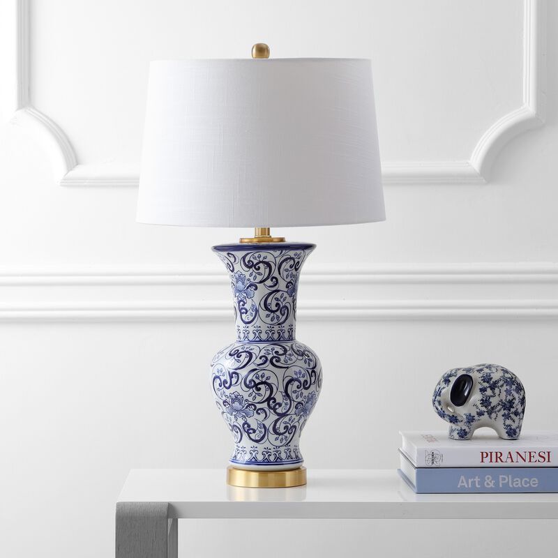 Leo Chinoiserie LED Table Lamp
