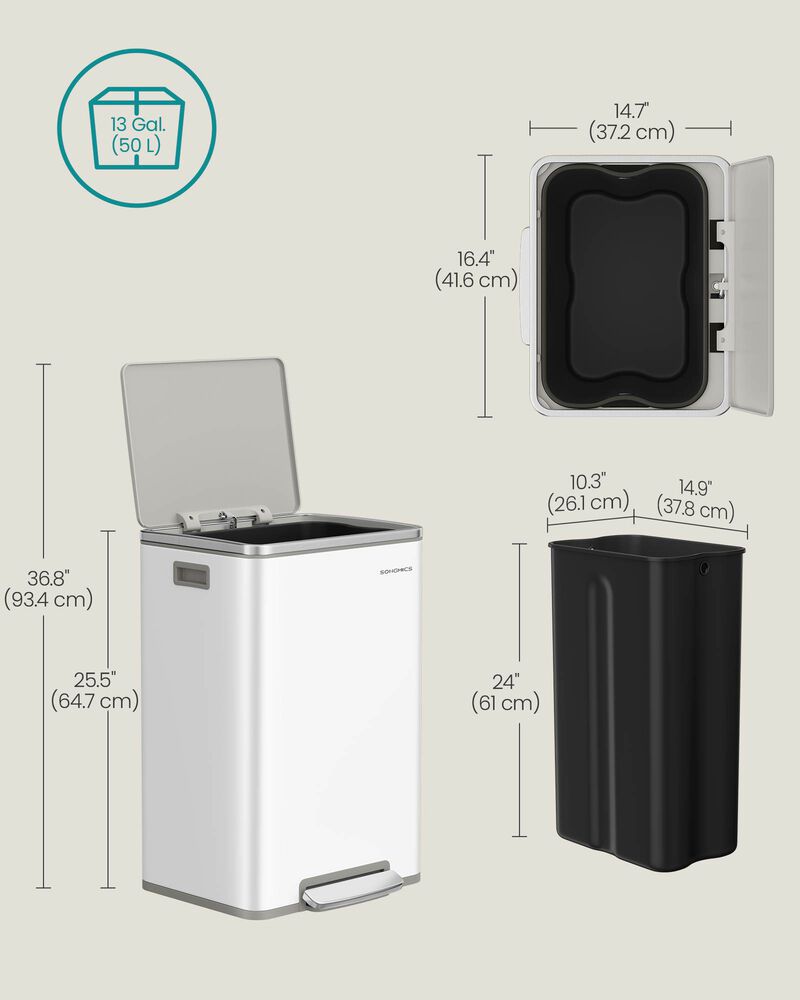 13-Gallon Waste Bin image number 5