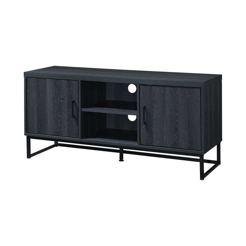 47 in. Wood TV Stand with 2 Storage Cabinets Fits TV's up to 50 in. image number 2