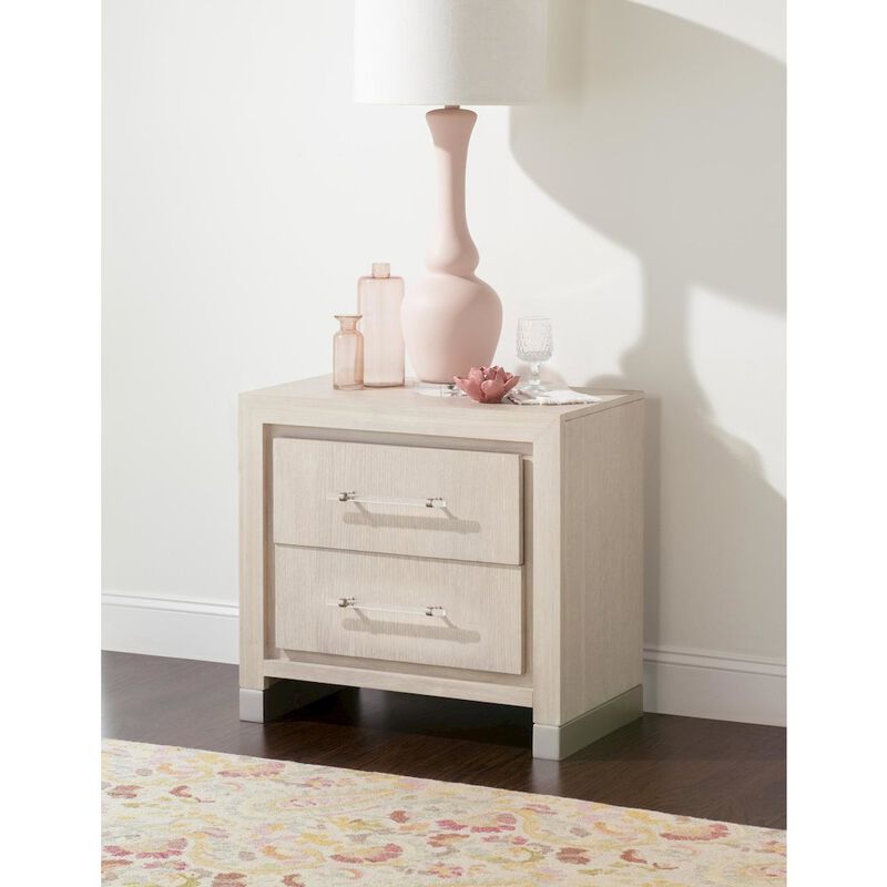 Legacy Classic Bliss Nightstand (2 Drawers, Power With 2 Outlets, 1 USB + 1 USB-C)