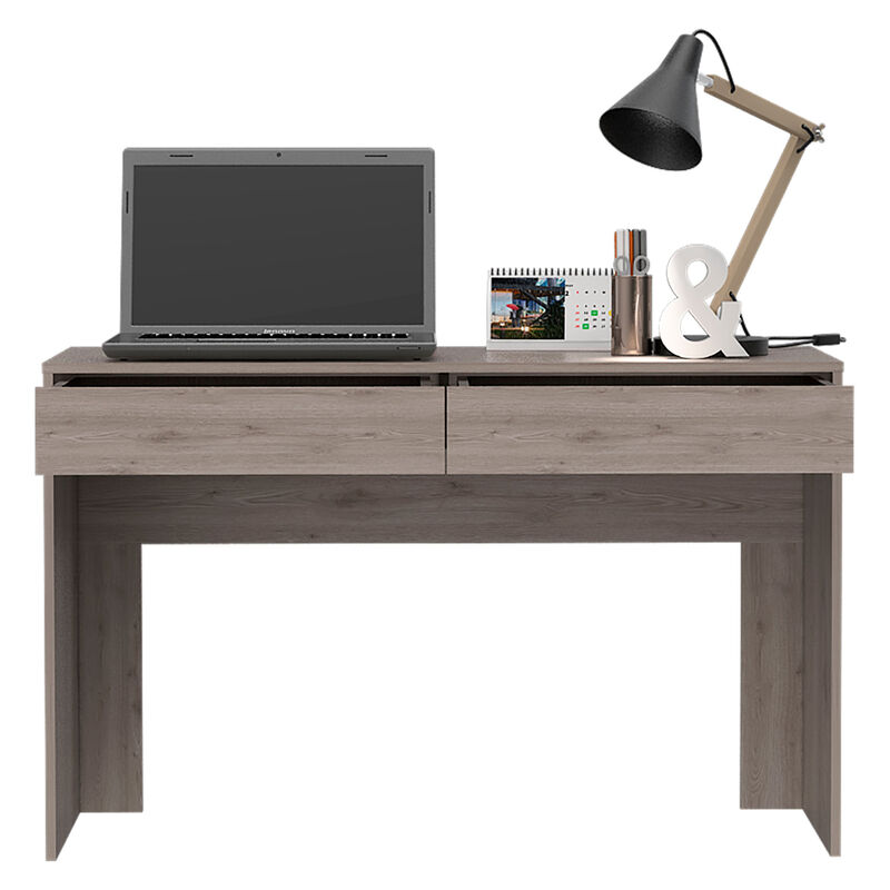 Modern Computer Desk Featuring Three Storage Drawers for Workstation