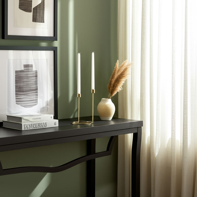 Double Swirl Candle Holder