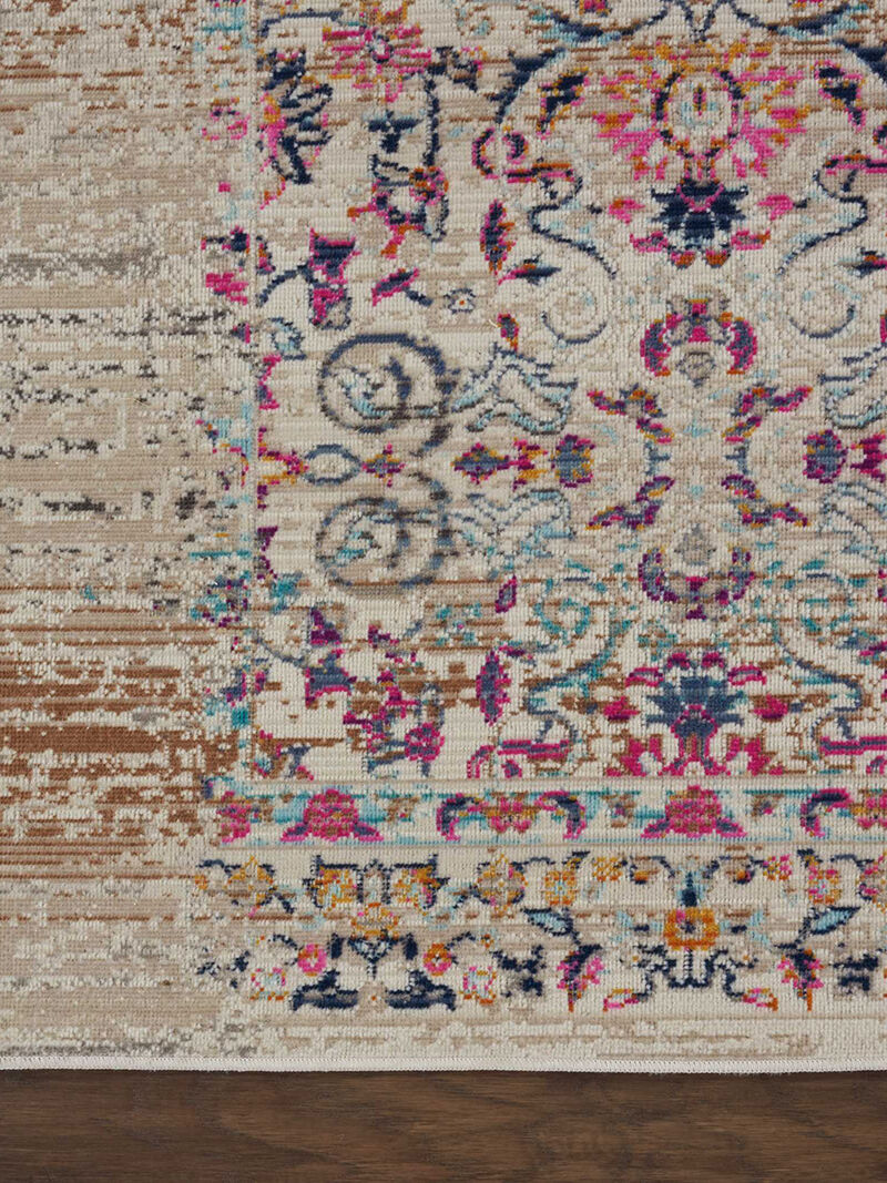 Vintage Kashan VKA02 Ivory 2' x 6' Rug