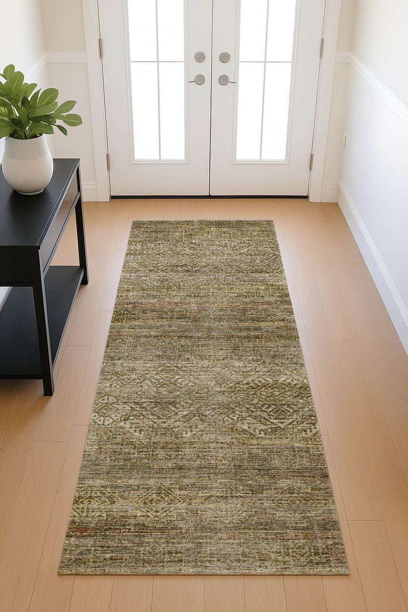 Vico VC8 Olive 9' x 12' Rug image number 4