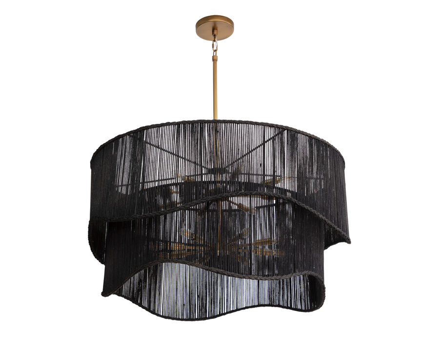 Rhine Black Chandelier