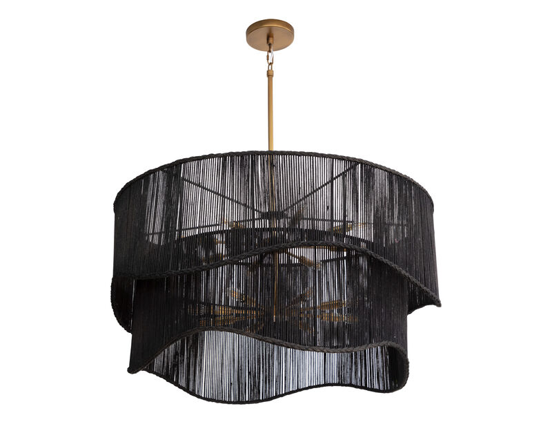 Rhine Black Chandelier