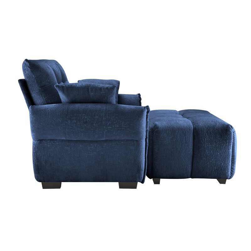 Merax Single Sofa Chair with 1 Ottoman