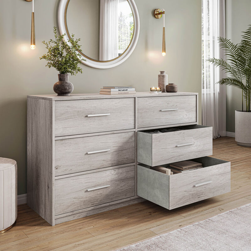 Stofto Large Fabric Drawers Dresser image number 1