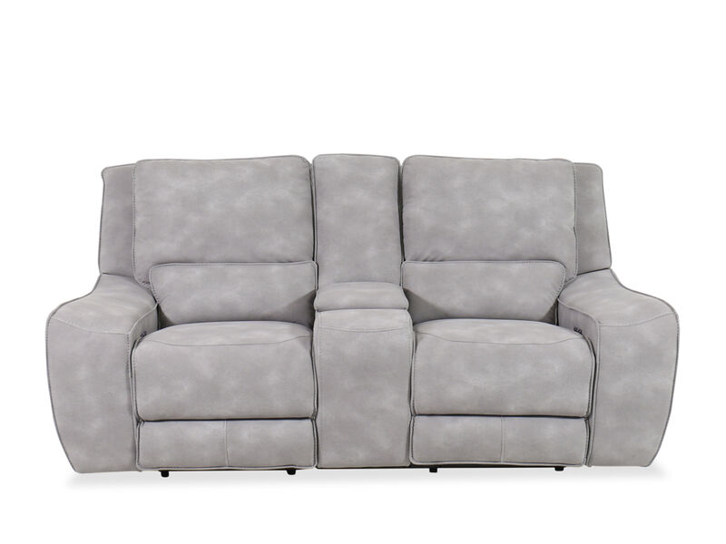 Buffy Zero Gravity Loveseat in Gray