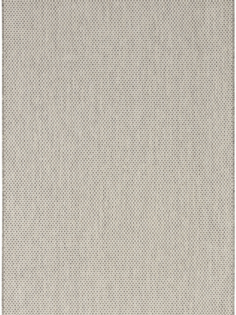 Courtyard COU01 Ivory/Silver 4' x 6' Rug