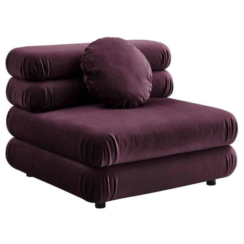 Jubilee 5-Piece Modular Performance Velvet Sectional Sofa image number 3