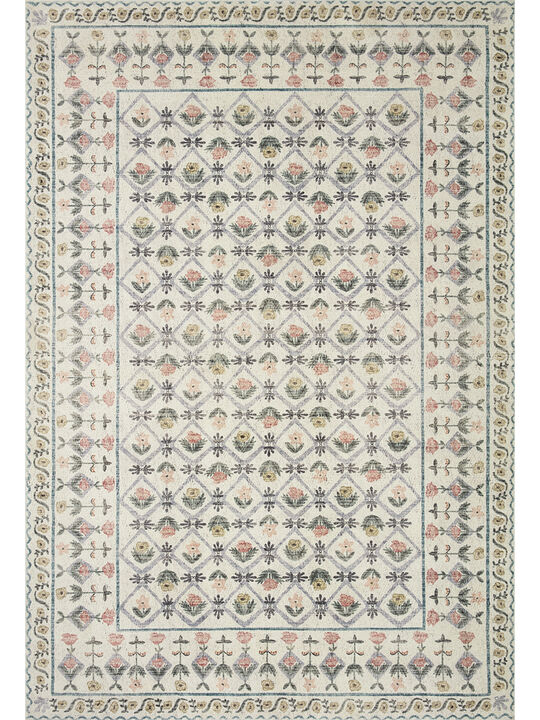 Eden Lattice Ivory 3'6" x 5'6" Accent Rug