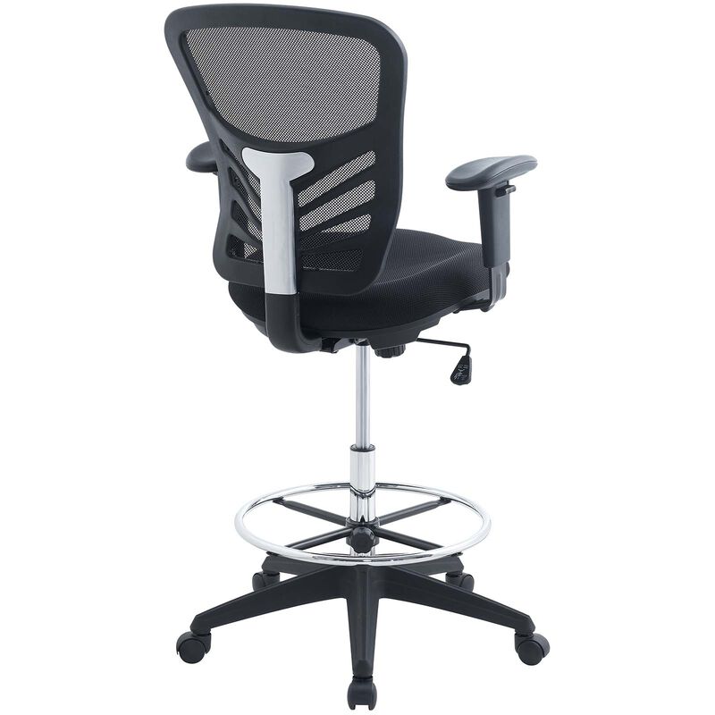 Modway Furniture - Articulate Drafting Chair Black image number 5