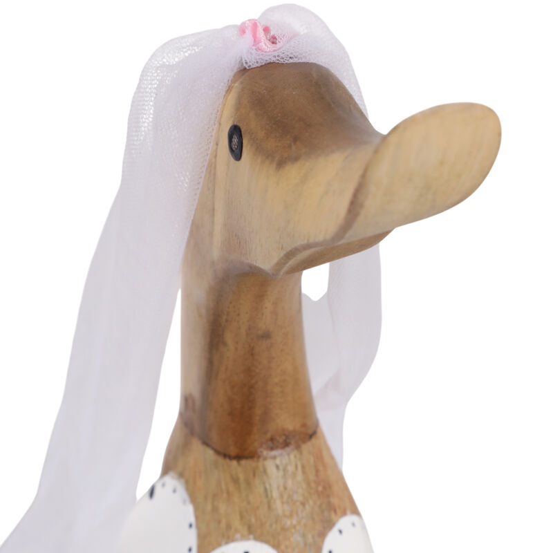 16x9" Bridal Duck, White/Brown image number 5