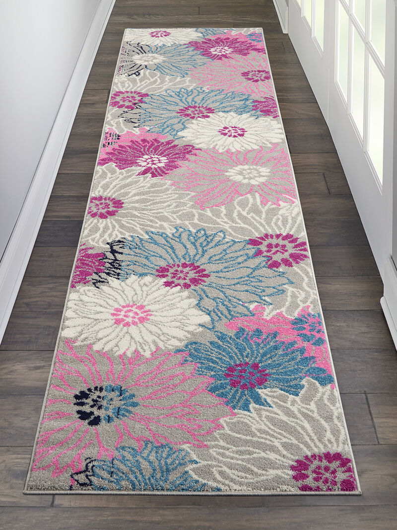 Passion PSN17 Gray 2'2" x 10' Rug image number 6