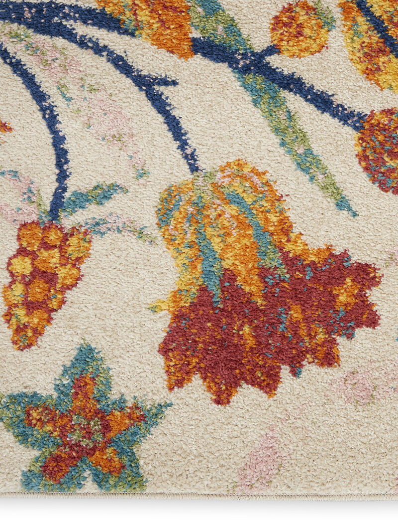 Allur ALR09 Ivory/Multicolor 2' x 3' Rug