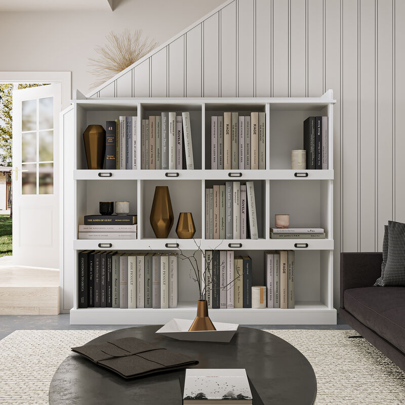 Streamdale 10-Shelf Bookcase