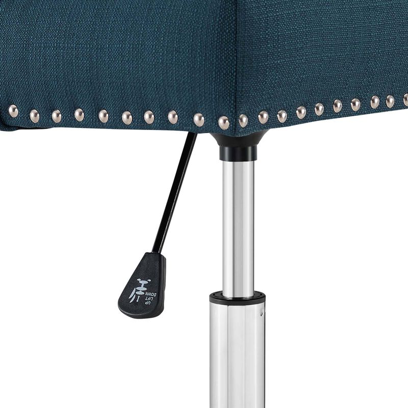 Modway Furniture - Regent Tufted Button Swivel Upholstered Fabric Office Chair image number 4