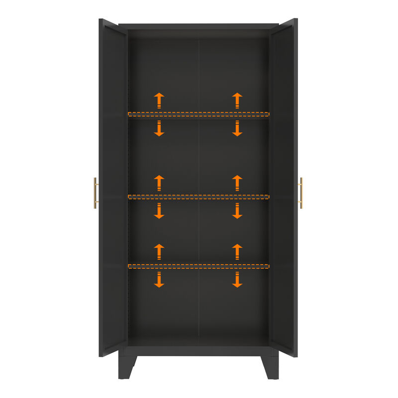 Kegjot 61'' Metal Storage Cabinet image number 4