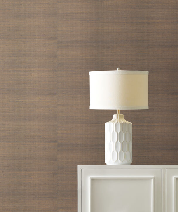 Maguey Sisal Graphite Wallpaper