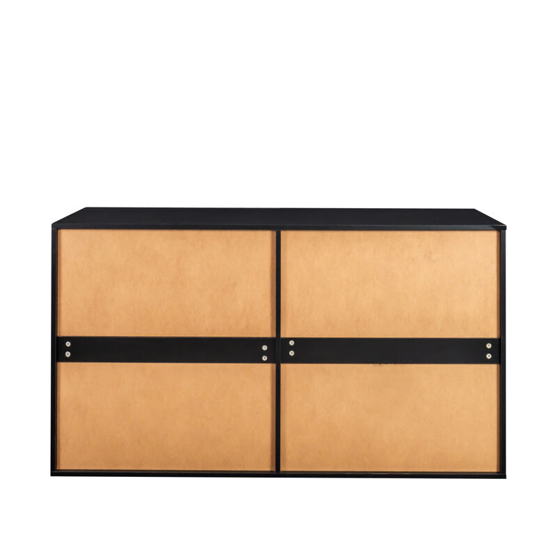 Modern 8-Drawer Double Dresser, Versatile Storage Cabinet for Home