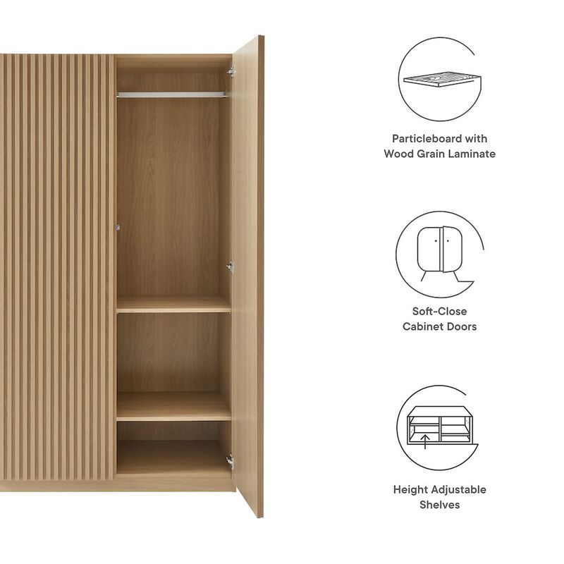 Render 2-Door Wardrobe Closet image number 1