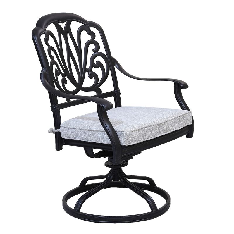 River City Dining Swivel Rocker Arm Chair image number 1