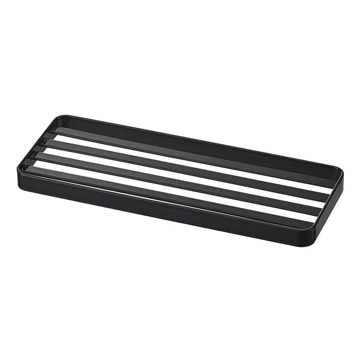 Slotted Tray in Black