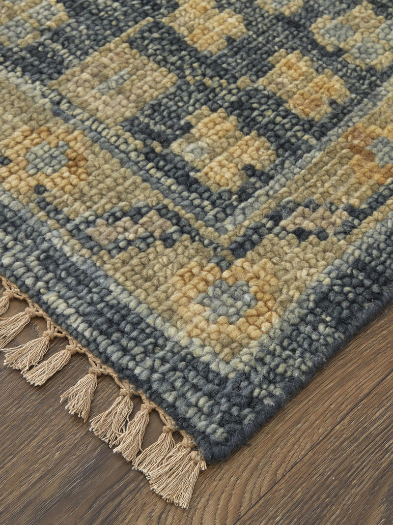 Fillmore 6941F 2' x 3' Blue/Gray Rug image number 2