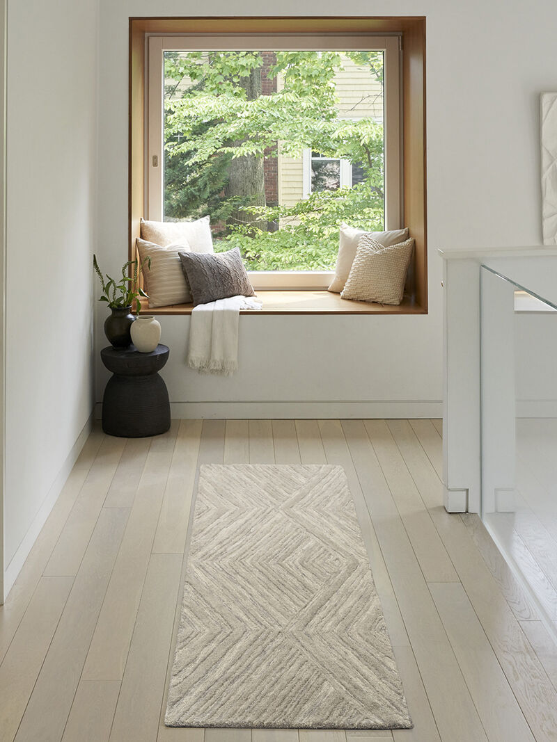 Graceful GRU03 Gray 2'3" x 7'6" Rug image number 5