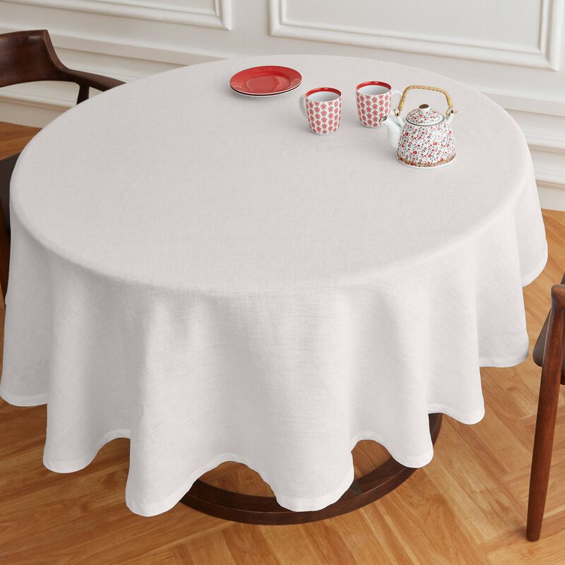 Linen Round Tablecloth - Sonoma image number 1