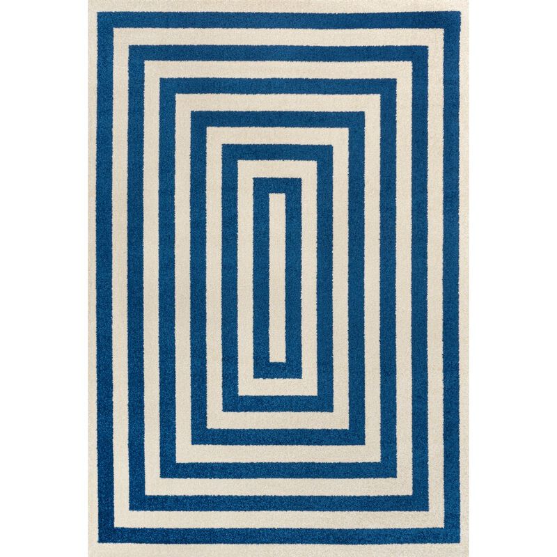 Bandol Modern Classic Mitre Stripe Area Rug
