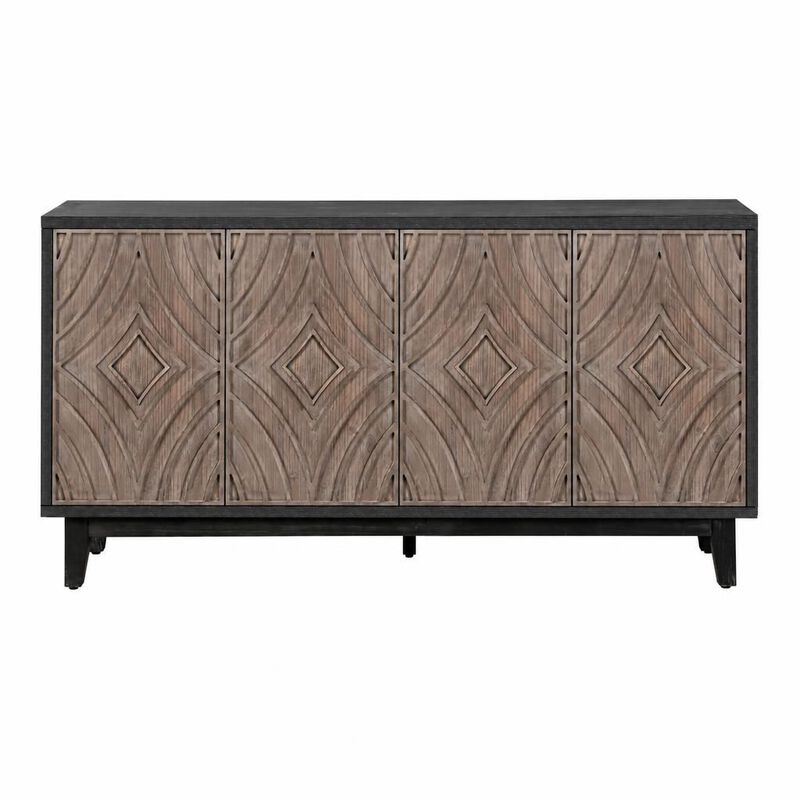 60" Storage Sideboard Buffet Cabinet image number 0