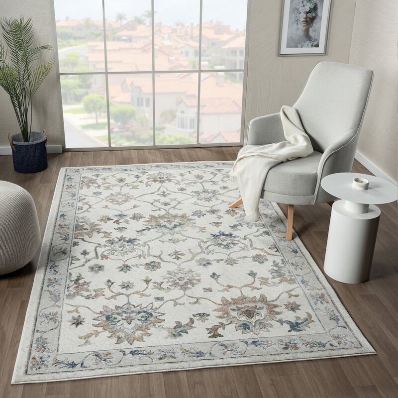 LR Home Gala Durable Performance Area Rug Indoor image number 1