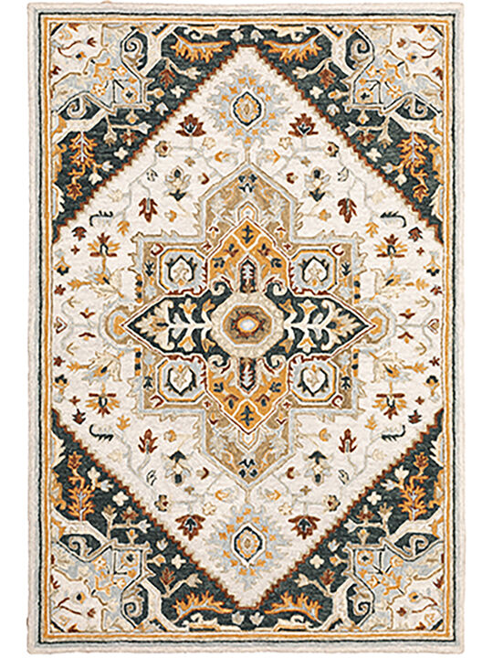 Alfresco 5' x 8' Ivory Rug