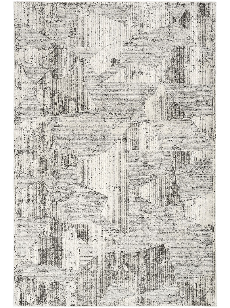 CK024 Irradiant IRR01 Cream/Black 5'3" x 7'3" Rug image number 0