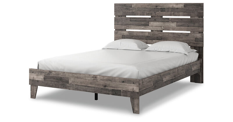 Queen Panel Platform Bed