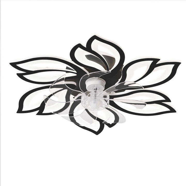 ELEMENT ACE Modern Nordic Ceiling Fan with Quiet Operation and Energy Efficient Lighting