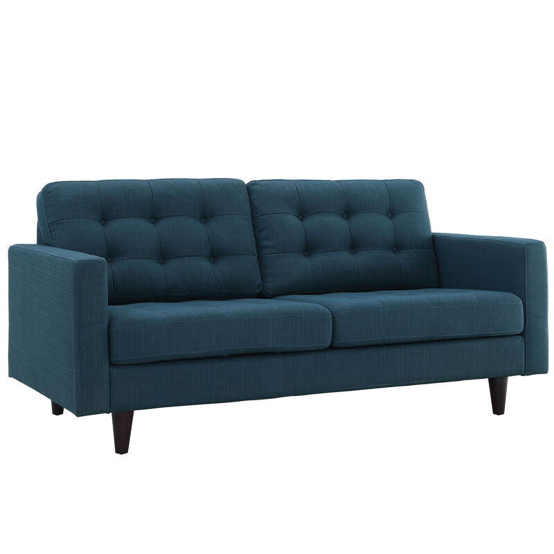 Empress Upholstered Fabric Loveseat image number 2