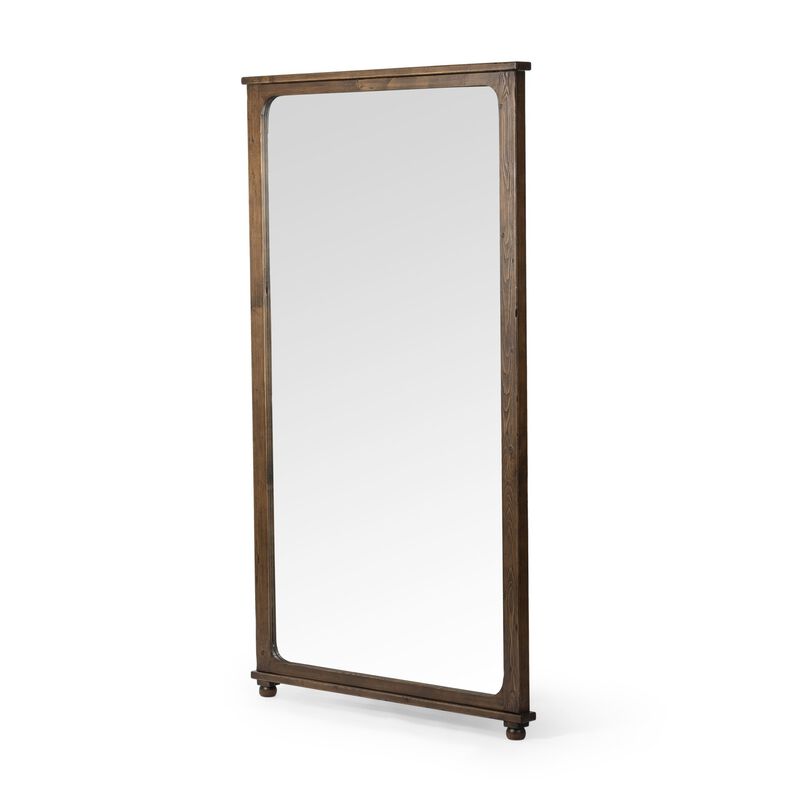 Orleans Aged Pine Floor Mirror