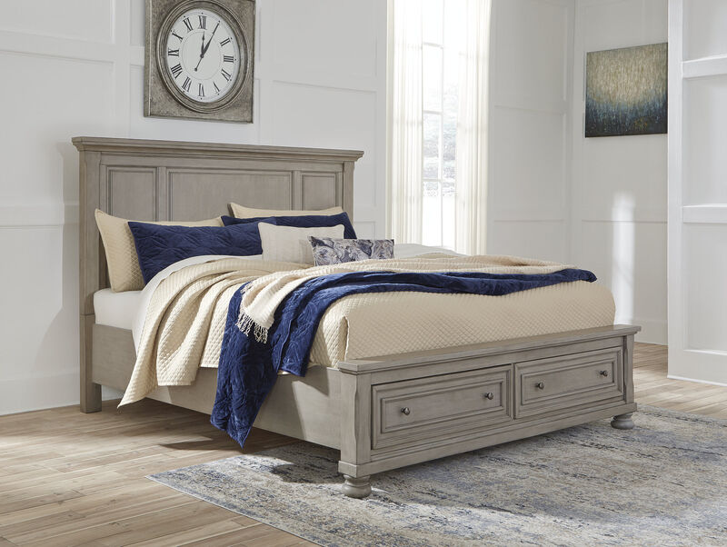 Lettner CalKing Panel Storage bed