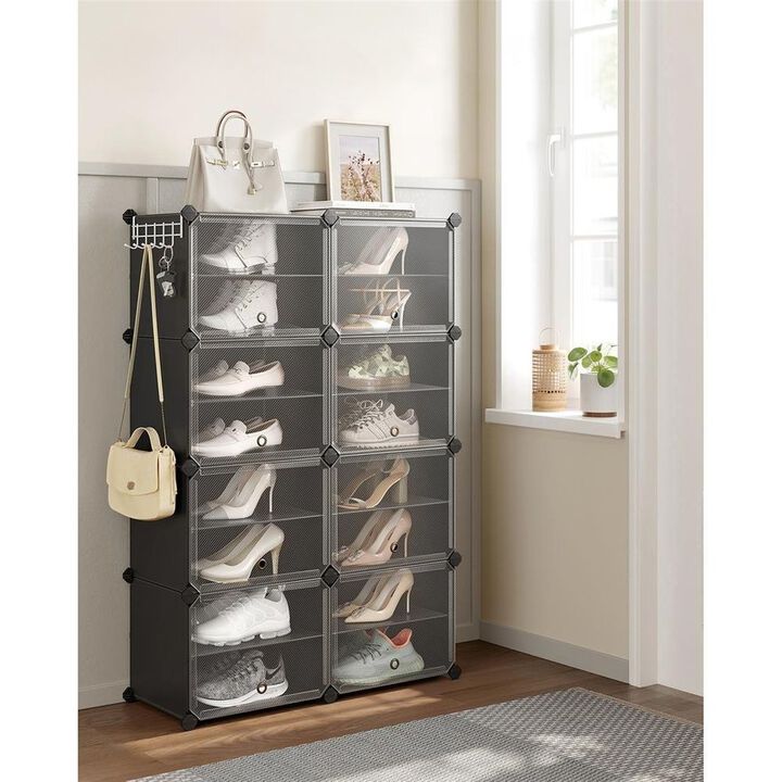 Plastic Shoe Storage Cabinet for Durable and Space-Saving Organization
