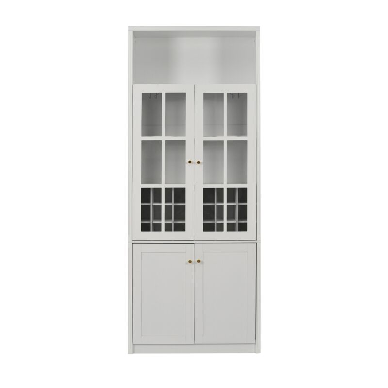 Ritci 78.74" Tall Wine Bar Cabinet image number 0