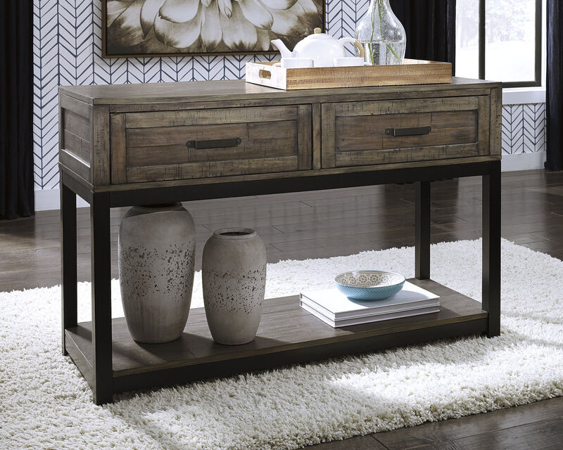 Johurst Sofa/Console Table image number 1